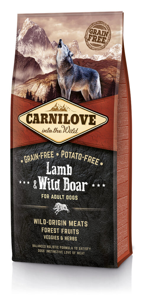 Carnilove - Lamb and Wild Boar - 12kg - sucha karma dla psa - MiskaKarmy.pl