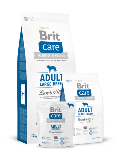 Brit Care Adult Large Breed Lamb & Rice - sucha karma dla psów ras dużych 3kg, 12kg miskakarmypl