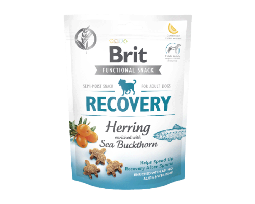Brit Care Functional Snack Recovery Herring - 150g przysmak dla psa miskakarmypl