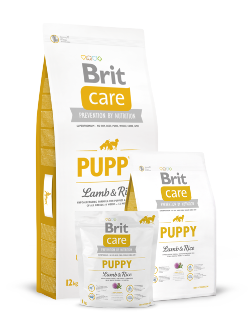 Brit Care Puppy Lamb & Rice - sucha karma dla szceniąt 3kg, 12kg miskakarmypl