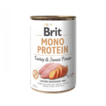 Brit Mono Protein Turkey & Sweet Potato - 400g puszka dla psa miskakarmypl