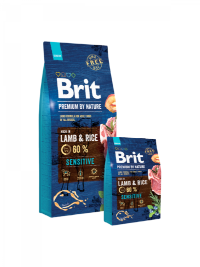 Brit Premium By Nature Sensitive Lamb - sucha karma dla psa - miskakarmypl
