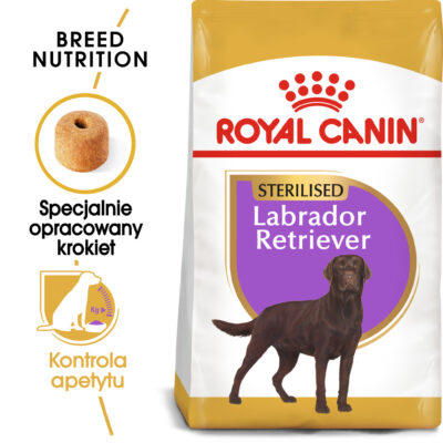 Royal Canin – Labrador Sterilised- Pies - karma - sucha – 12kg – MiskaKarmy.pl