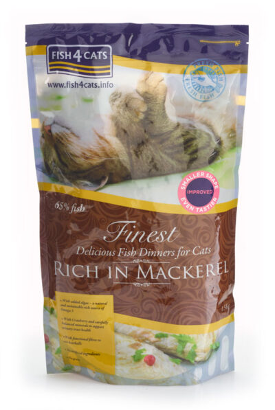 Fish4Cats – Finest Cat Mackerel - sucha karma – 1,5kg – MiskaKarmy.pl