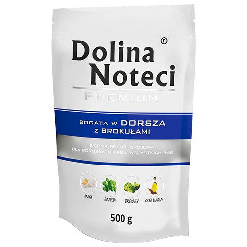 Dolina Noteci - Premium - Bogata Dorsza - Pies - Karma - Mokra - 500g - MiskaKarmy.pl