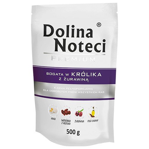 Dolina Noteci - Premium - Bogata Królika - Pies - Karma - Mokra - 500g - MiskaKarmy.pl