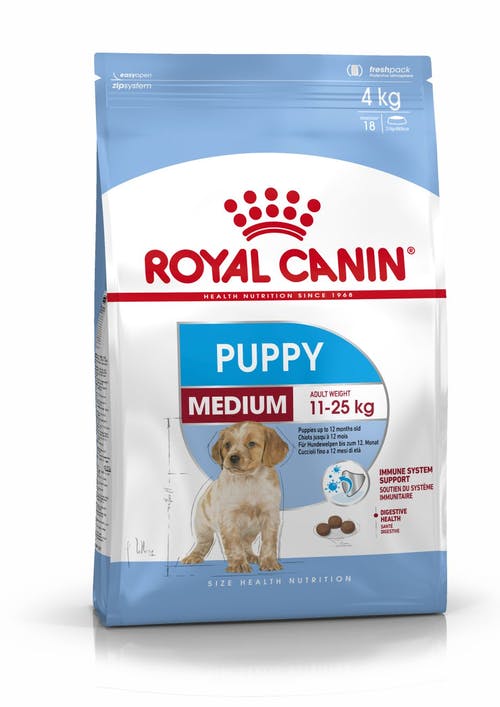Royal Canin - Medium Puppy - 4kg - sucha karma - MiskaKarmy.pl