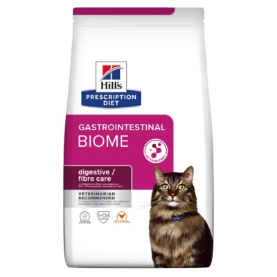 Hill’s – Prescription – Gastrointestinal Biome – Feline- Kot - karma sucha – 1,5kg – MiskaKarmy.pl