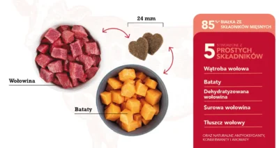 Acana Treats Crunchy Beef Wołowina 100g - Przysmak - MiskaKarmypl
