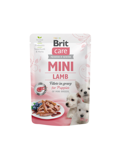 Brit Care Mini Lamb for Puppy - 85g saszetka dla psa miskakarmypl