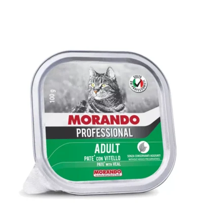 Morando Professional - Pasztet z Cielęciną - 100g tacka dla kota miskakarmypl