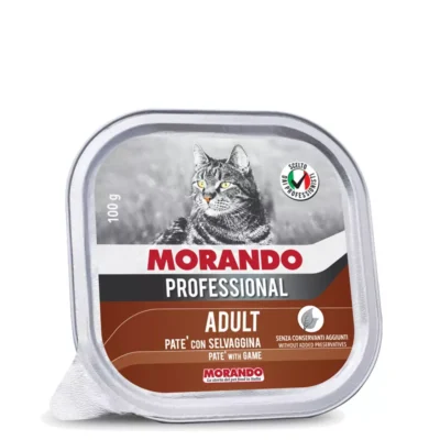 Morando Professional - Pasztet z Dziczyzną - 100g tacka dla kota miskakarmypl