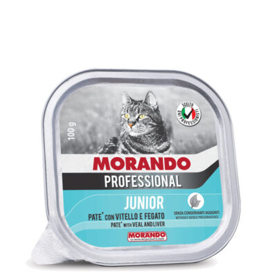 Morando Professional - Pasztet z cielęciną i wątróbką - 100g tacka dla kociaka miskakarmypl