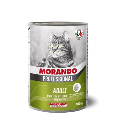 Morando Professional z kawałkami cielęciny - 405g puszka dla kota miskakarmypl