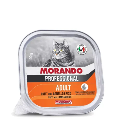 Morando Professional - Pasztet z jagnięciną i ryżem - 100g tacka dla kota miskakarmypl