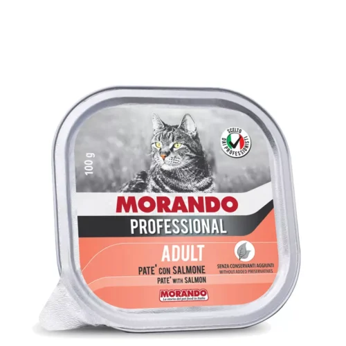 Morando Professional - Pasztet z łososiem - 100g tacka dla kota miskakarmypl