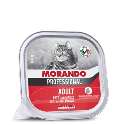 Morando Professional - Pasztet z wołowiną - 100g tacka dla kota miskakarmypl