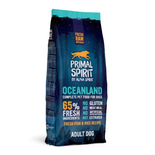 Alpha Spirit Primal Spirit Oceanland 12kg - pelnoporcjowa karma sucha dla psa - miskakarmypl