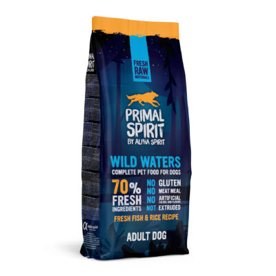 Alpha Spirit Primal Spirit Wild Waters 12kg - pelnoporcjowa karma sucha dla psa - miskakarmypl
