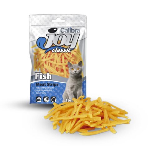 Calibra Joy Cat Fish Strips - 70g przysmak dla kota - miskakarmypl