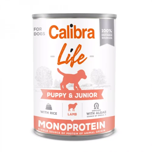Calibra - Life - Puppy - Junior - Lamb - Pies- Karma - Mokra - 400g - Miskakarmy.pl
