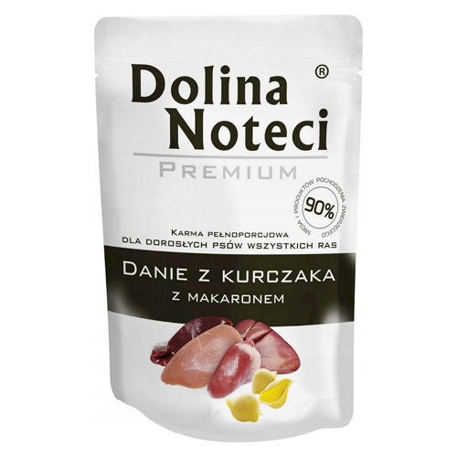 Dolina - Noteci - Premium - Danie - Kurczak - Makaron- Karma - Mokra - Dla - Psa - 300g - MiskaKarmy.pl