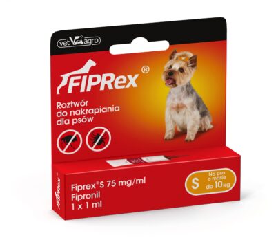 Fiprex S - Spot-On - Krople na Pchły - Pies - Od 2kg Do 10kg - Miskakarmy.pl