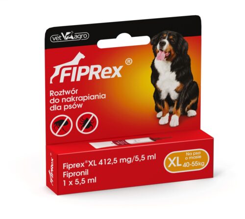 Fiprex XL - Spot-On - Krople na Pchły - Pies - Od 40kg Do 55kg - Miskakarmy.pl