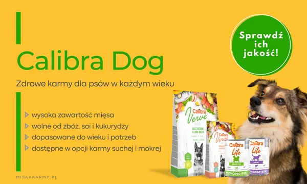 Karmy dla psów Calibra Dog - wysoka jakość, dopasowana do potrzeb