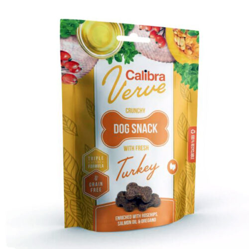 Calibra - Dog - Verve - Crunchy - Fresh - Turkey - Przysmaki - Dla - Psa - Miskakarmy.pl