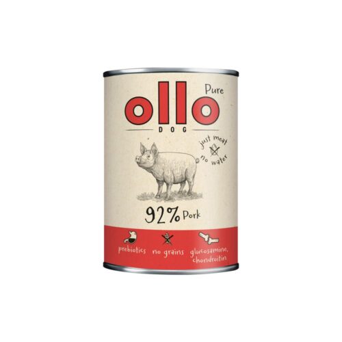 Skład - Karmy - Ollo - Pure - Pork - Mokra - Karma - Dla - Psa - Wieprzowina - 400g - MiskaKarmy.pl