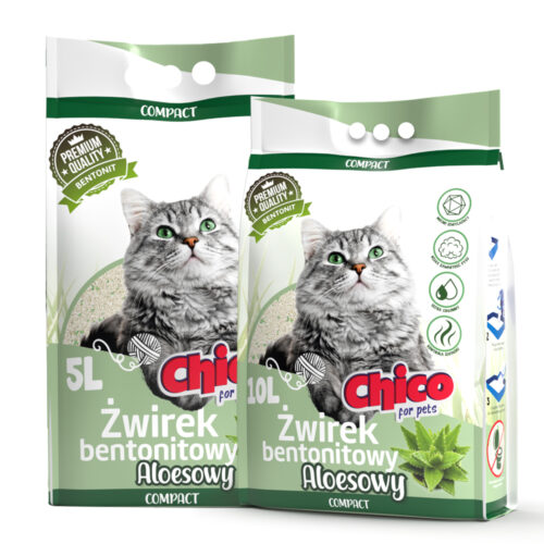 Chico - For - Pets - Aloes - Żwirek - Dla - Kota - Miskakarmy.pl