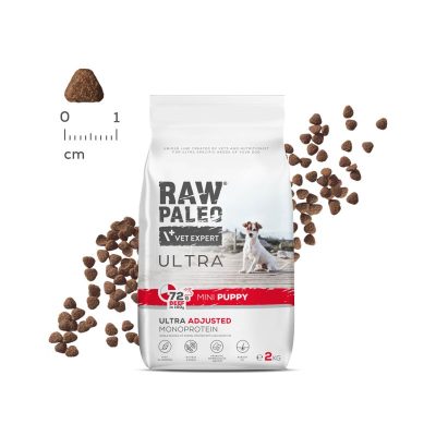 1 - Vetexpert - Raw - Paleo - Ultra - Mini - Puppy - Wołowina -Sucha - Karma - Dla - Psa - Miskakarmy.pl