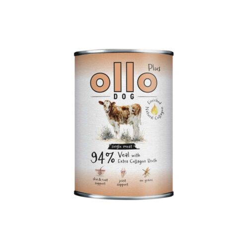 Ollo - Plus - Cielęcina - Mokra - Karma - Dla - Psa - MiskaKarmy.pl