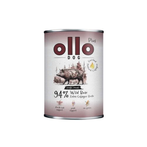 Ollo - Plus - Dzik - Mokra - Karma - Dla - Psa - MiskaKarmy.pl